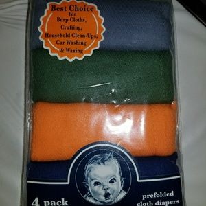 Cloth diapers/burp cloths